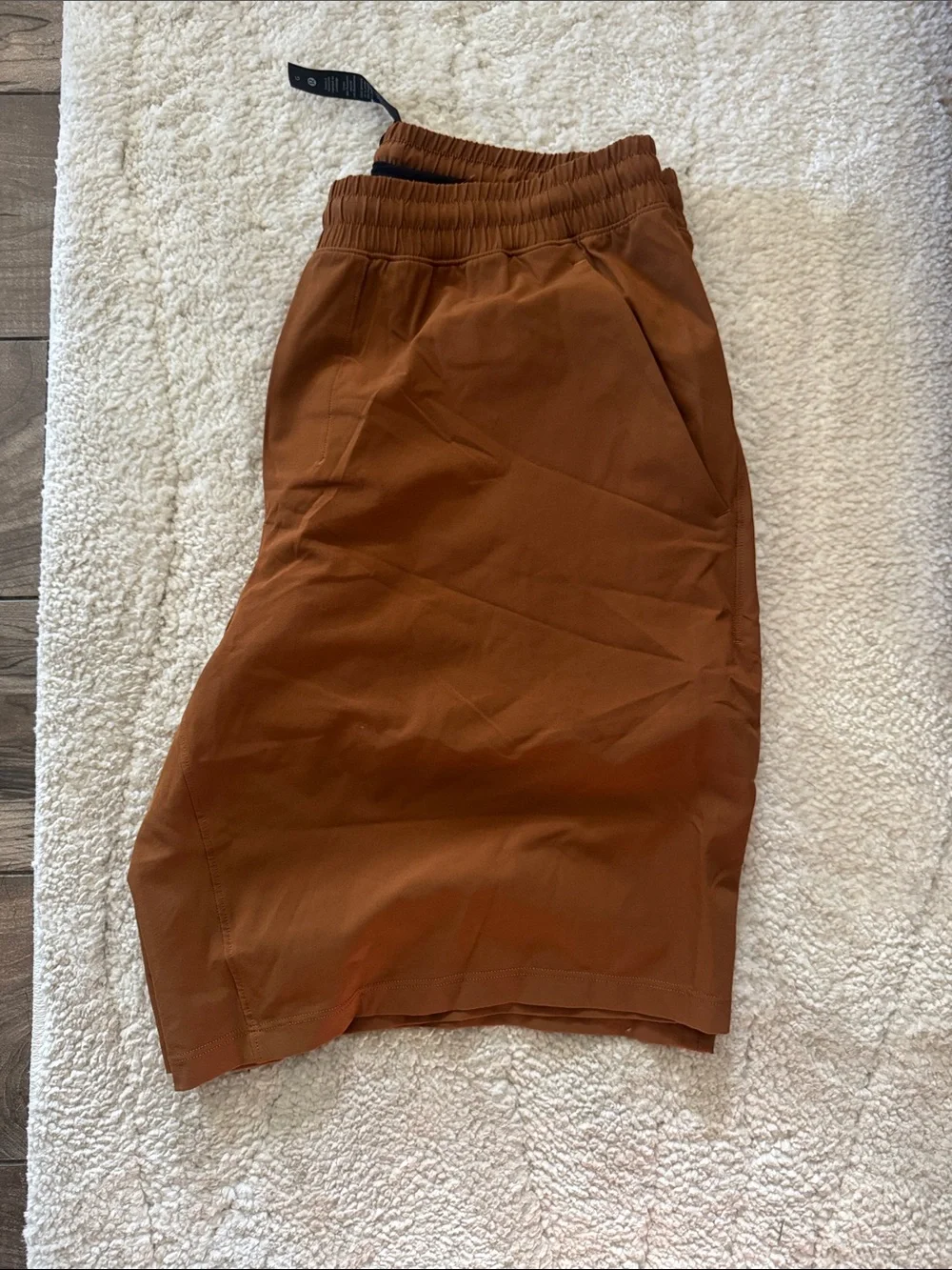 lululemon athletica Burnt Orange Athletic Shorts